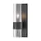 Z-Lite Lawson 1 Light Wall Sconce, Matte Black & Clear 343-1S-MB - alternate 1